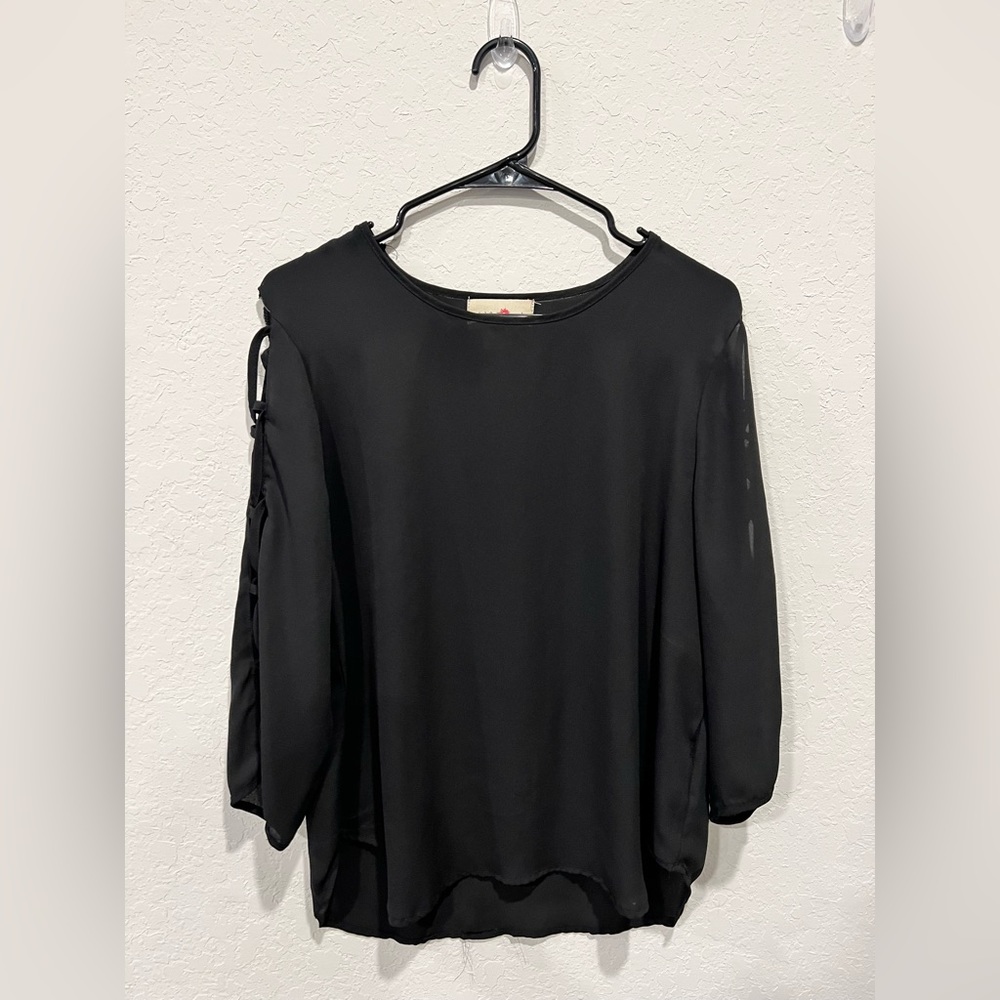 Black Long Sleeve Blouse